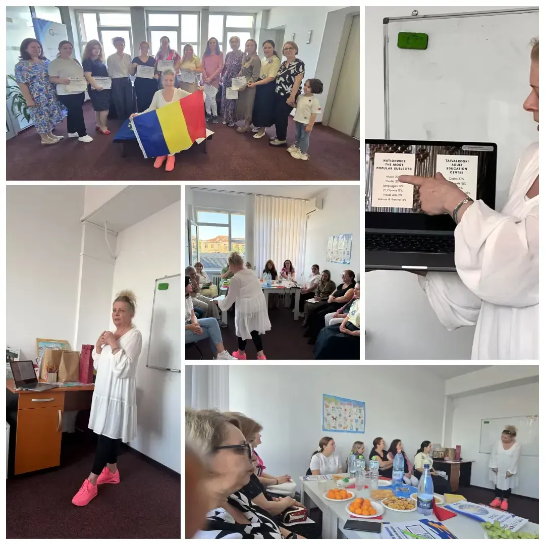Finnish expert Virve Seiteri at Active Yourope, Craiova