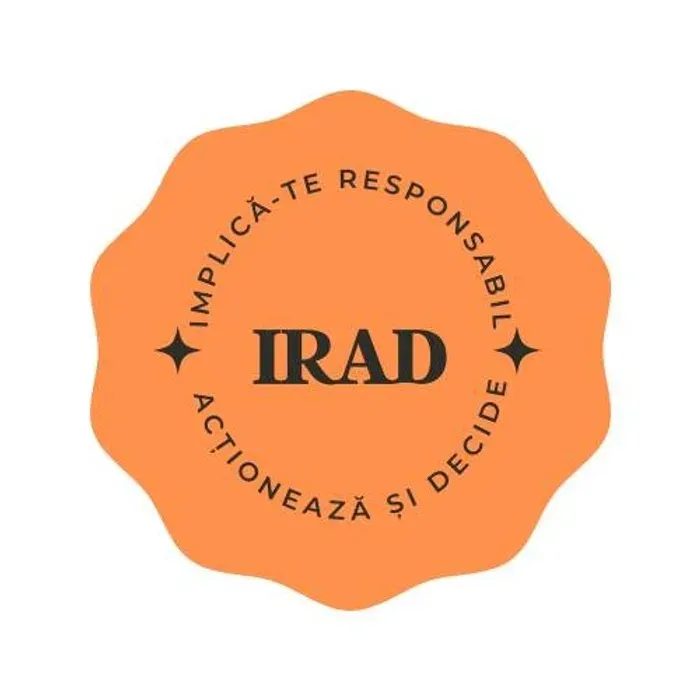 Logo-ul proiectului IRAD - Implică-te Responsabil, Acționează și Decide