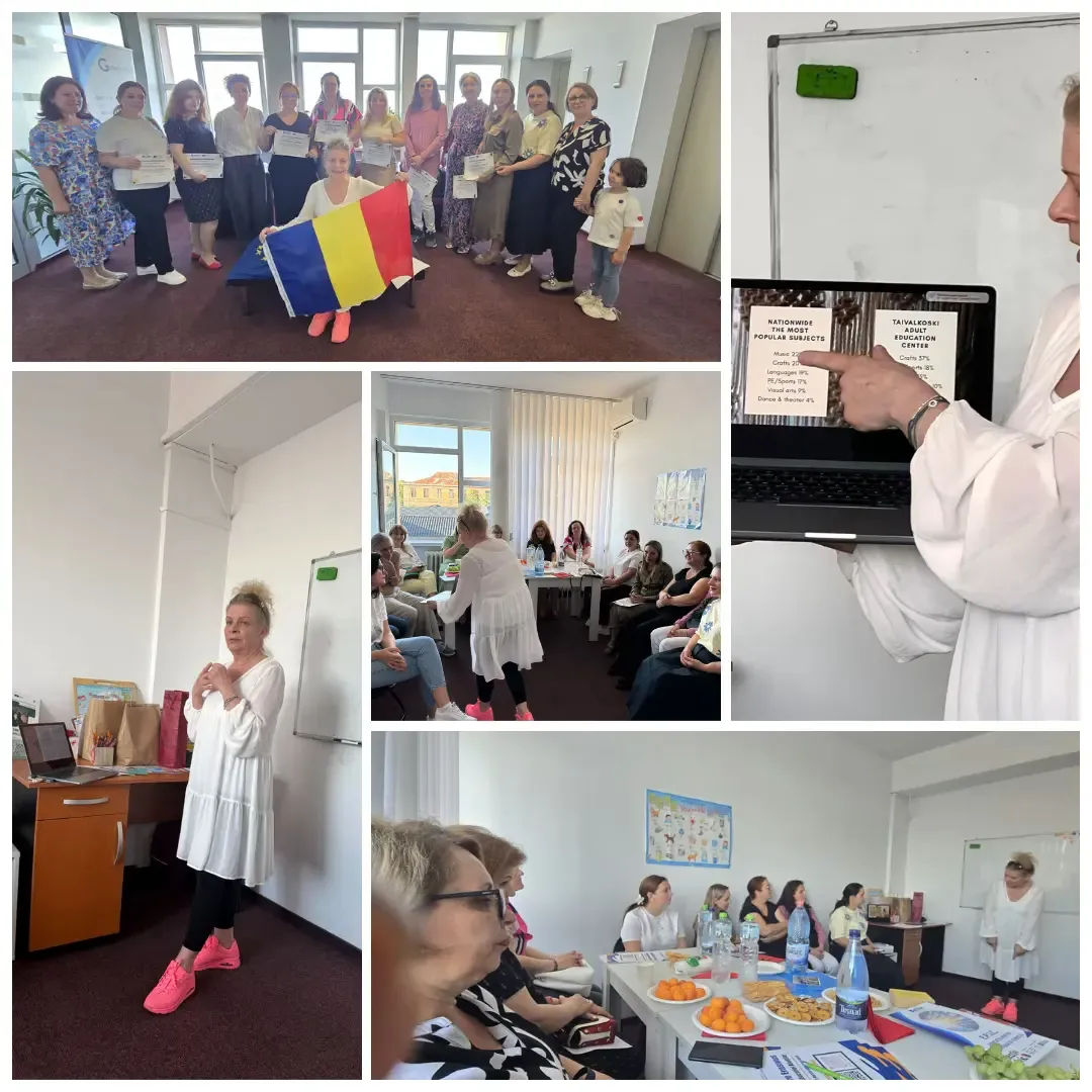 Finnish expert Virve Seiteri at Active Yourope, Craiova